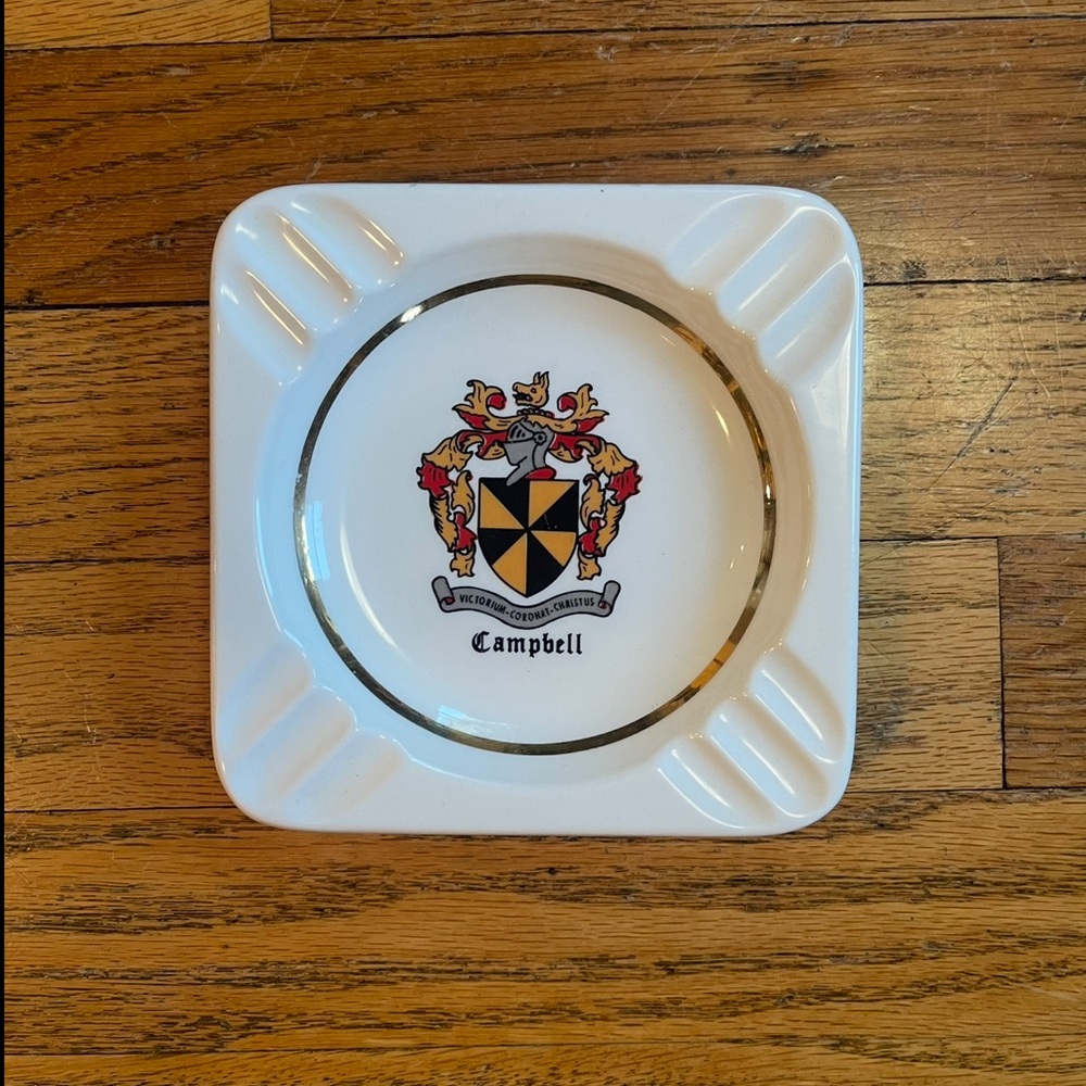 CAMPBELL Family Crest Plate